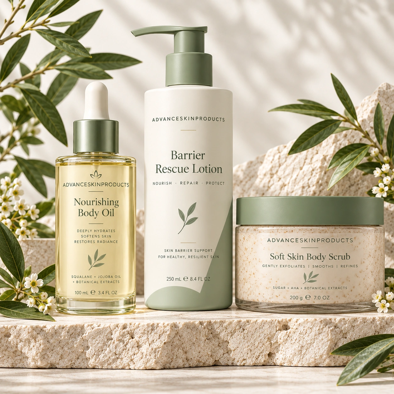 Advanceskinproducts Body Renewal Trio