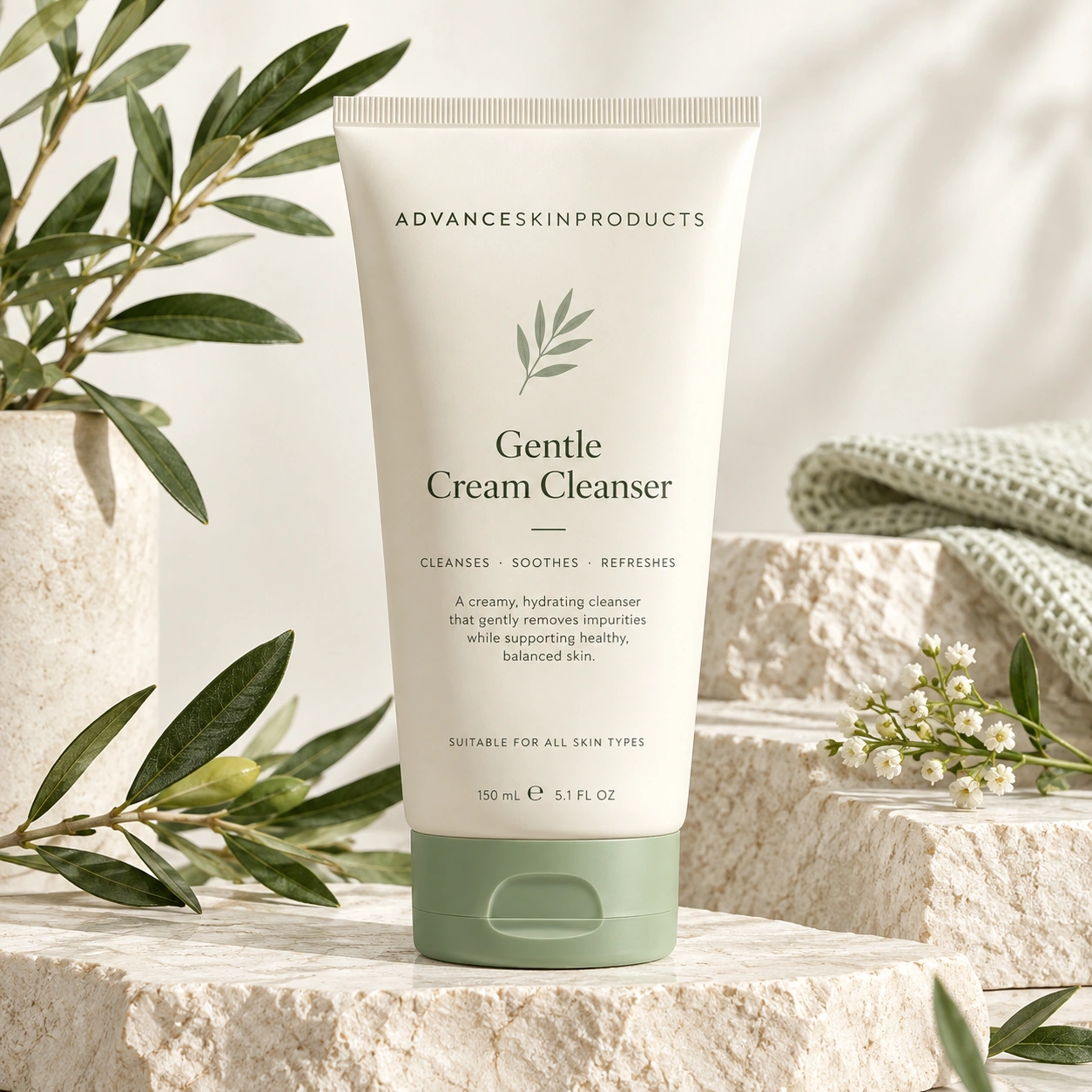 Advanced Skin Products Gentle Cream Cleanser
